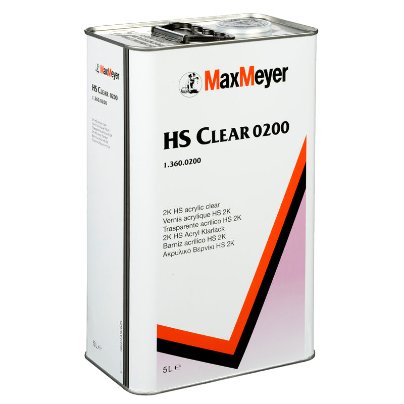 Max Meyer 0200 Maxiclear HS Clearcoat, 5L