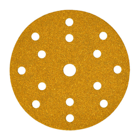 Mirka Gold Sanding Disc, 150mm Grip, 15 Holes, 100pc