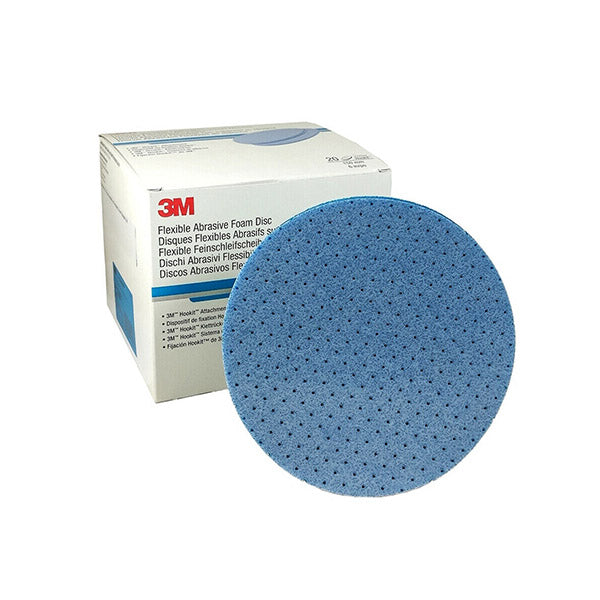 3M Hookit Flexible DA Abrasive Foam Disc, 150mm Velcro