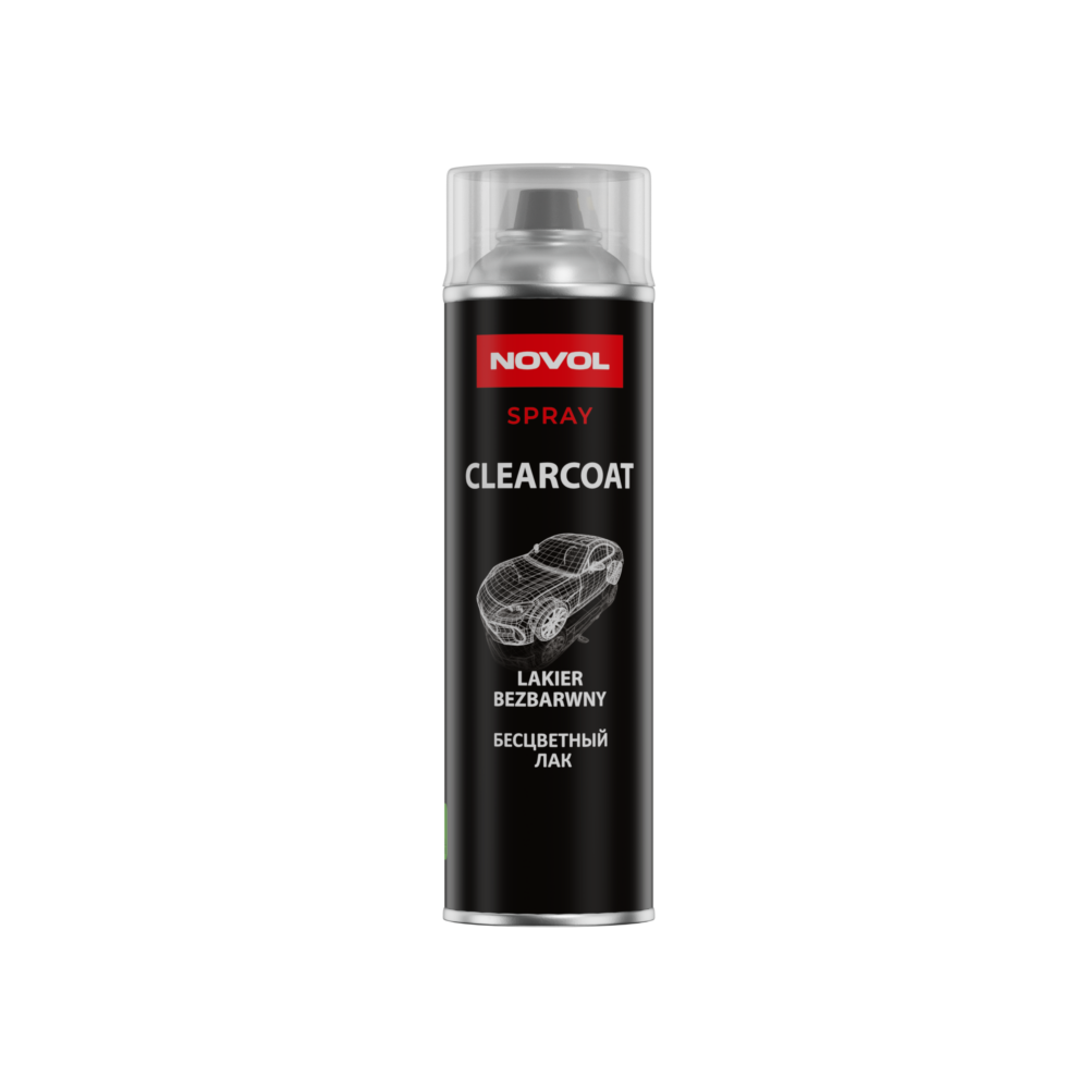 NOVOL SPRAY CLEARCOAT Lacquer Aerosol, 500ml