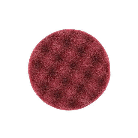 Mirka Polishing Foam Pad, Burgundy Waffle, 85mm
