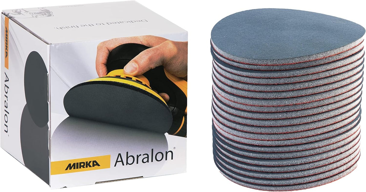 Mirka Abralon J3 DA Finishing Disc, 150mm Velcro