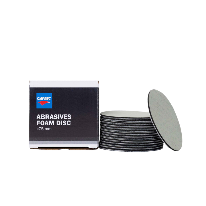 Cartec Ceramic Mini DA Foam Abrasive Finishing Disc, 75mm