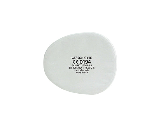 Gerson G11E P2 R Filter Pad, 10pc