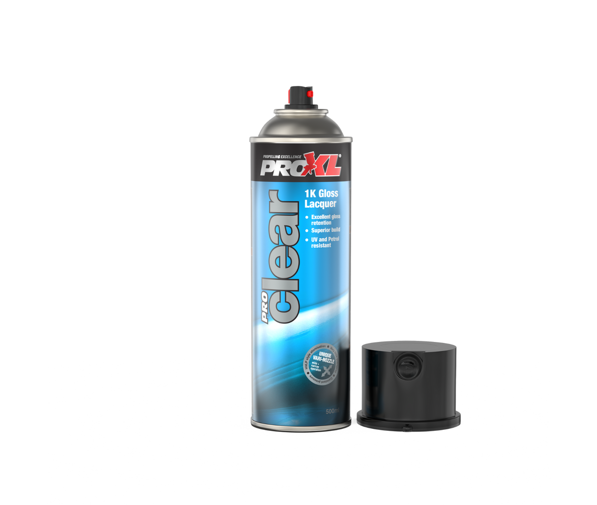 ProXL ProClear 1K Clearcoat Gloss Lacquer Aerosol, 500ml