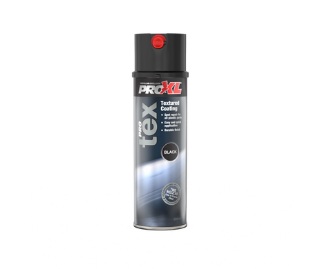 ProXL ProTEXB Black Textured Plastic Coating Aerosol, 500ml
