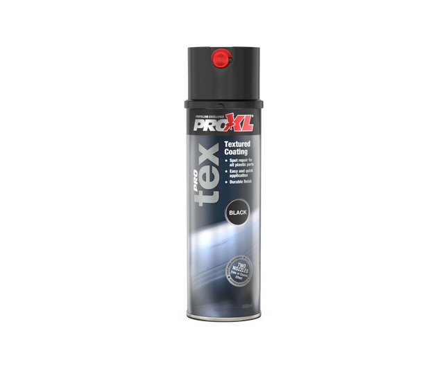 ProXL ProTEXB Black Textured Plastic Coating Aerosol, 500ml