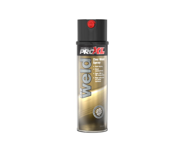 ProXL ProWeld Zinc Weld Primer Aerosol, Grey, 500ml