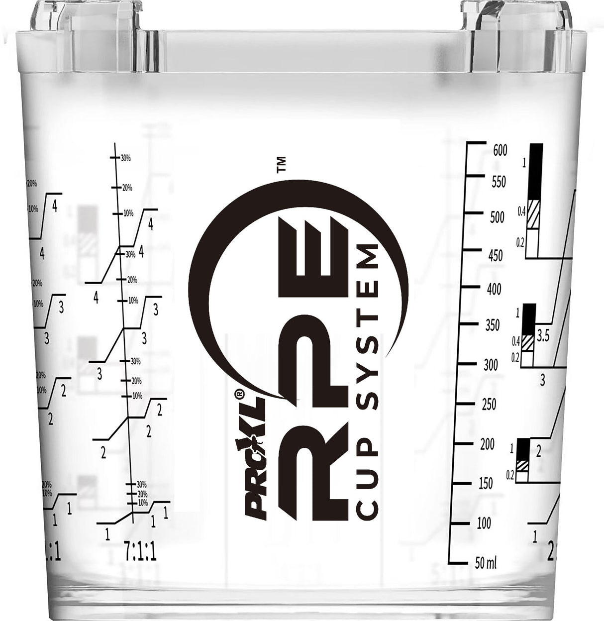 ProXL RPE Paint Cup System, 125 micron, 50 Pack