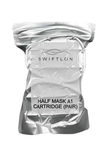 Swiftlon Half Mask A1 Filters, 2 Pack