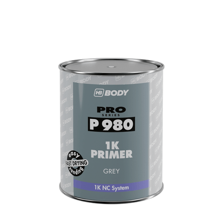 HB Body P980 1K Primer, Grey, 1L
