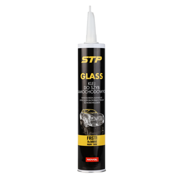 NOVOL STP GLASS Windscreen Adhesive, 310ml