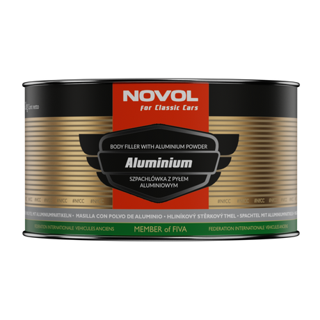 NOVOL Classic Car ALUMINIUM Dust Body Filler, 2kg