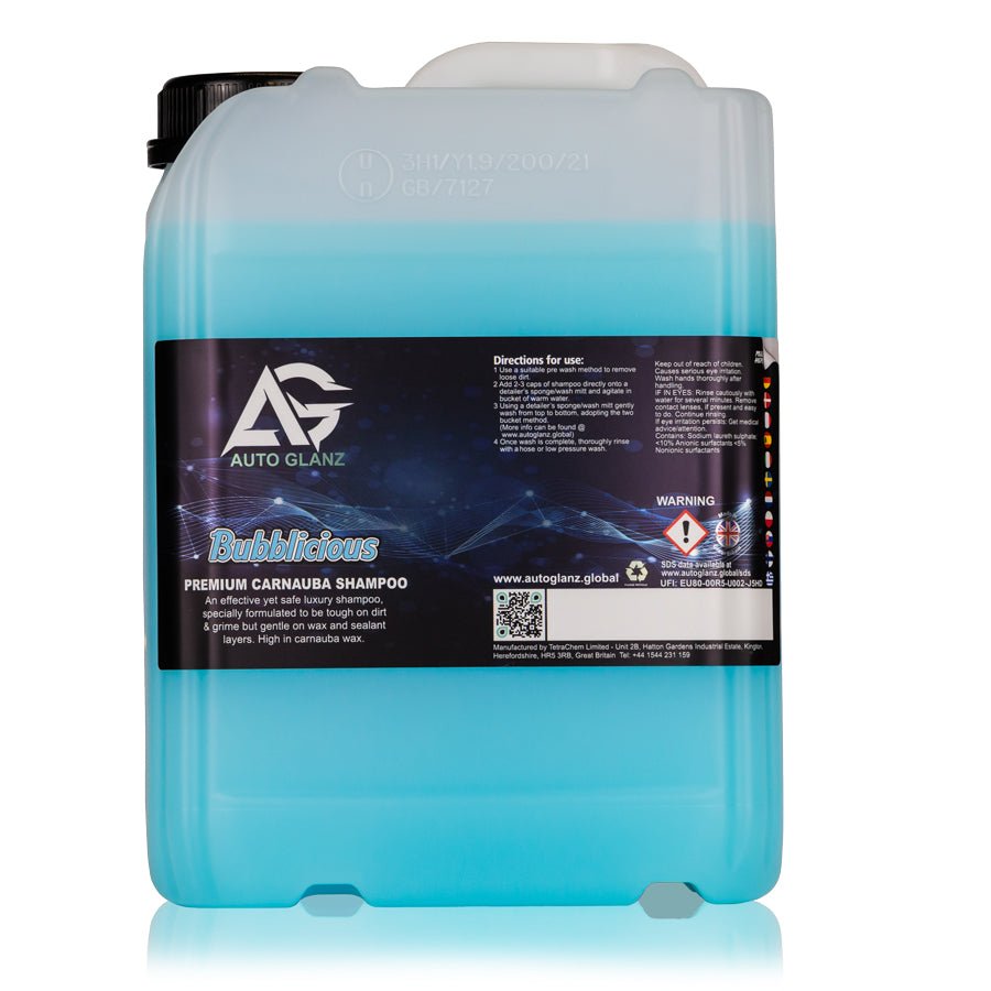 AutoGlanz Bubblicious, Premium Carnauba Shampoo