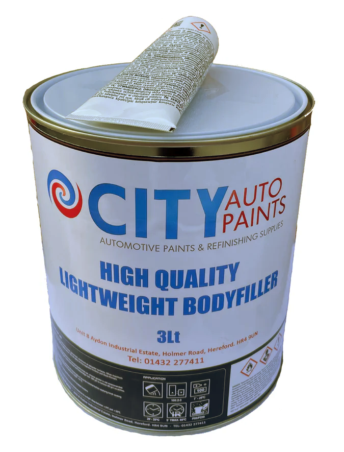 City Auto Paints Lightweight Body Filler, 3L