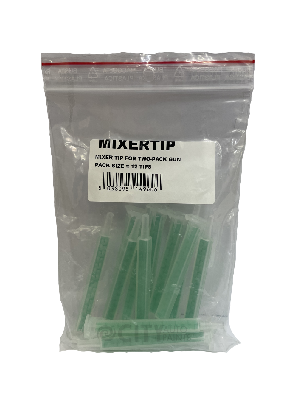 Mixer Tips For 2 Pack (2K) Adhesive 50ml Cartridge, 12 Pack