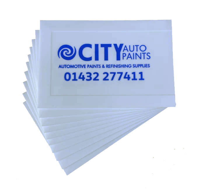 Plastic Body Filler Spreaders, 10 Pack