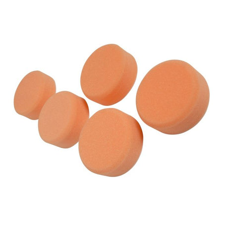 FMT Hard Orange Compounding Pad, H&L Back, 75mm x 30mm, 5pc