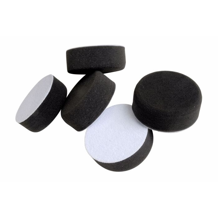 FMT Soft Black Polishing Pad, H&L Back, 75mm x 30mm, 5pc