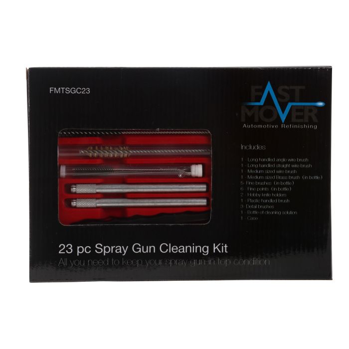 FMT Spray Gun Cleaning Kit, 23pc