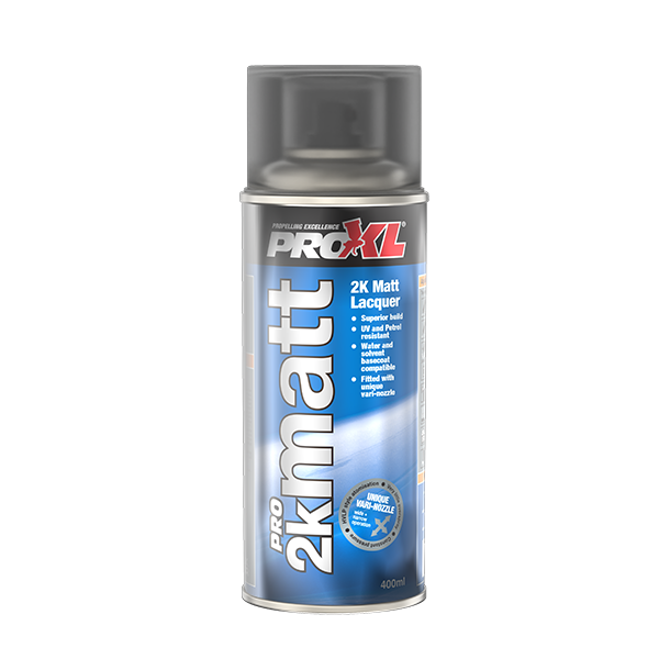 ProXL Pro2KMatt 2K Matt Clearcoat Lacquer Aerosol, 400ml