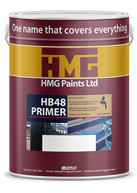 HMG Paints HB48 QAD Primer, Light Grey, 5L