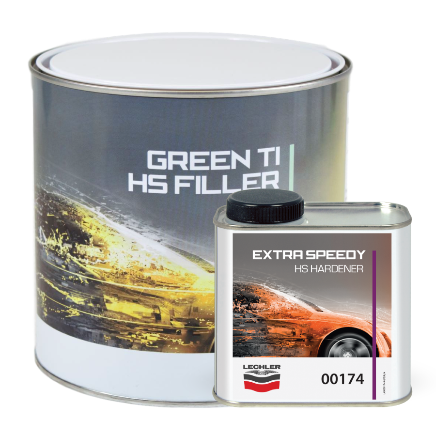 Lechler Green Ti Primer + Hardener, 3L Kit
