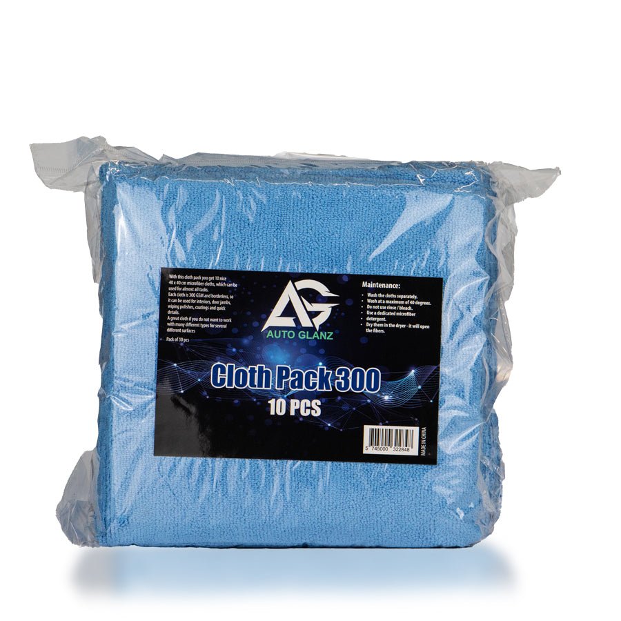 AutoGlanz Microfibre Cloths, 10 pack