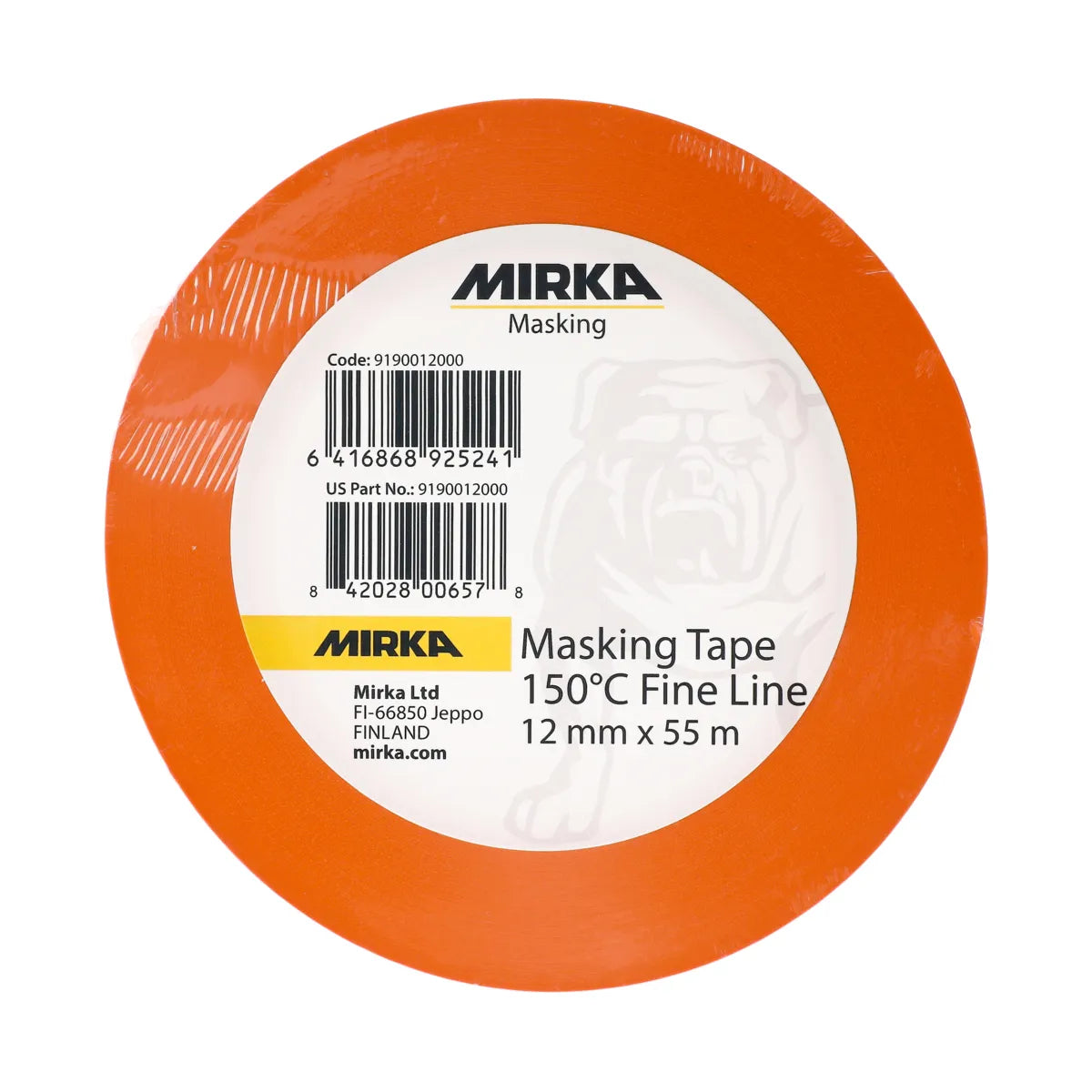 Mirka Masking Tape 150°C Fine Line 12mm