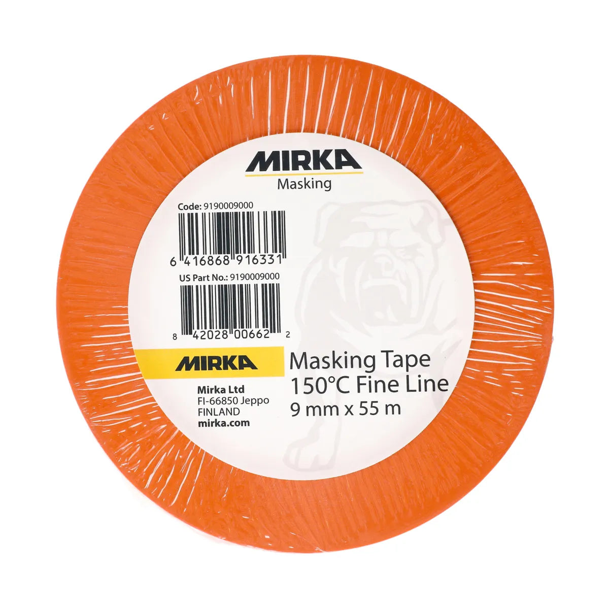 Mirka Masking Tape 150°C Fine Line 9mm