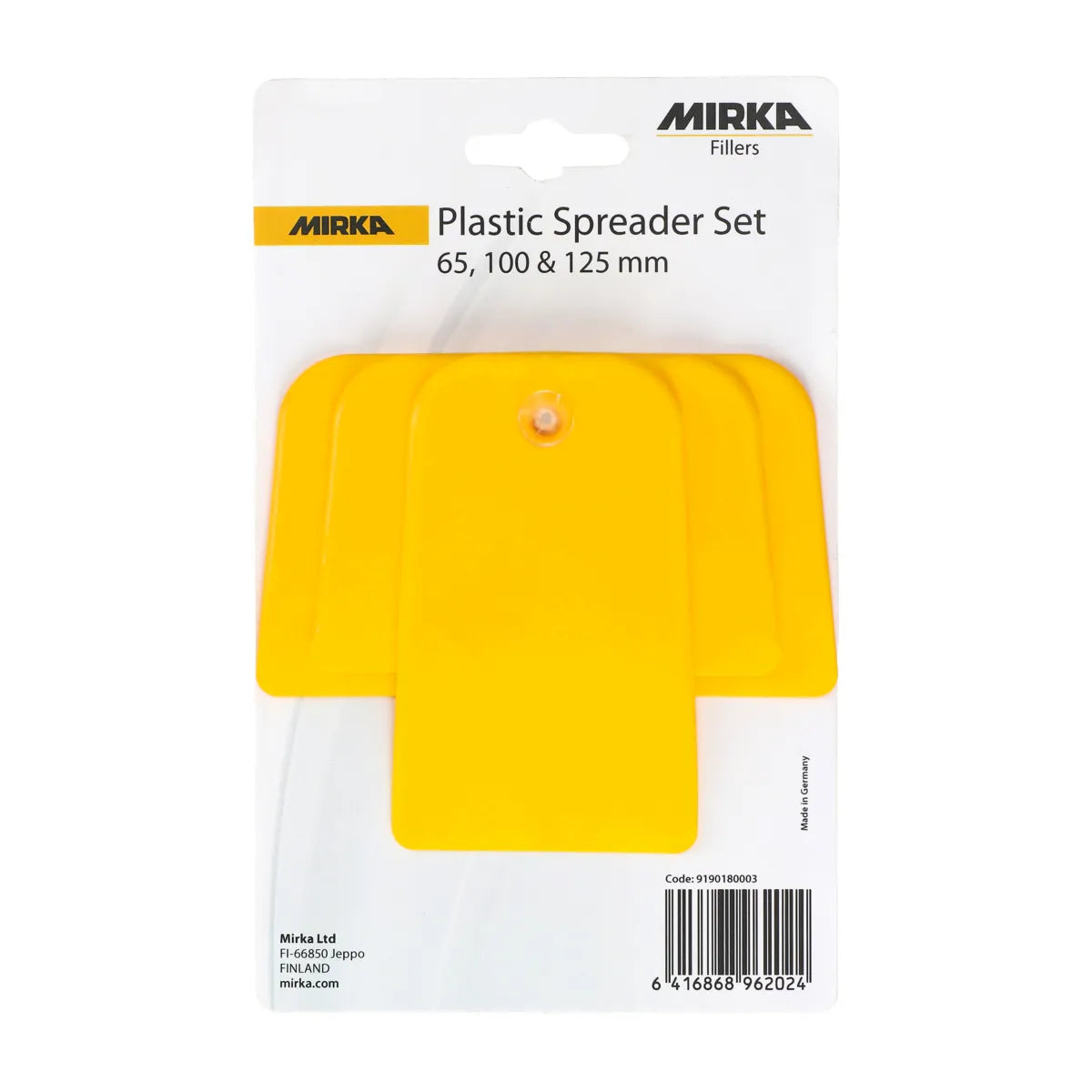 Mirka plastic spreaders