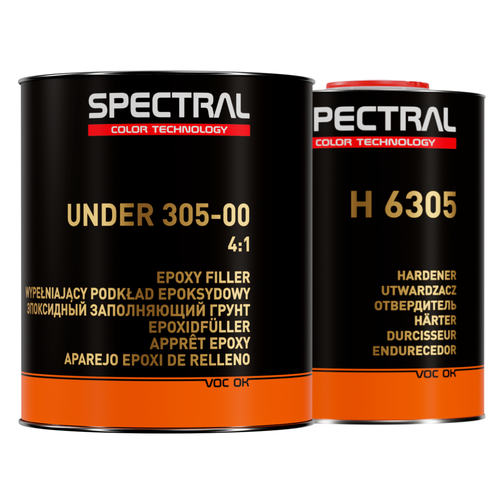 NOVOL SPECTRAL UNDER 305-00 Epoxy Filler + Hardener, 3.5L Kit