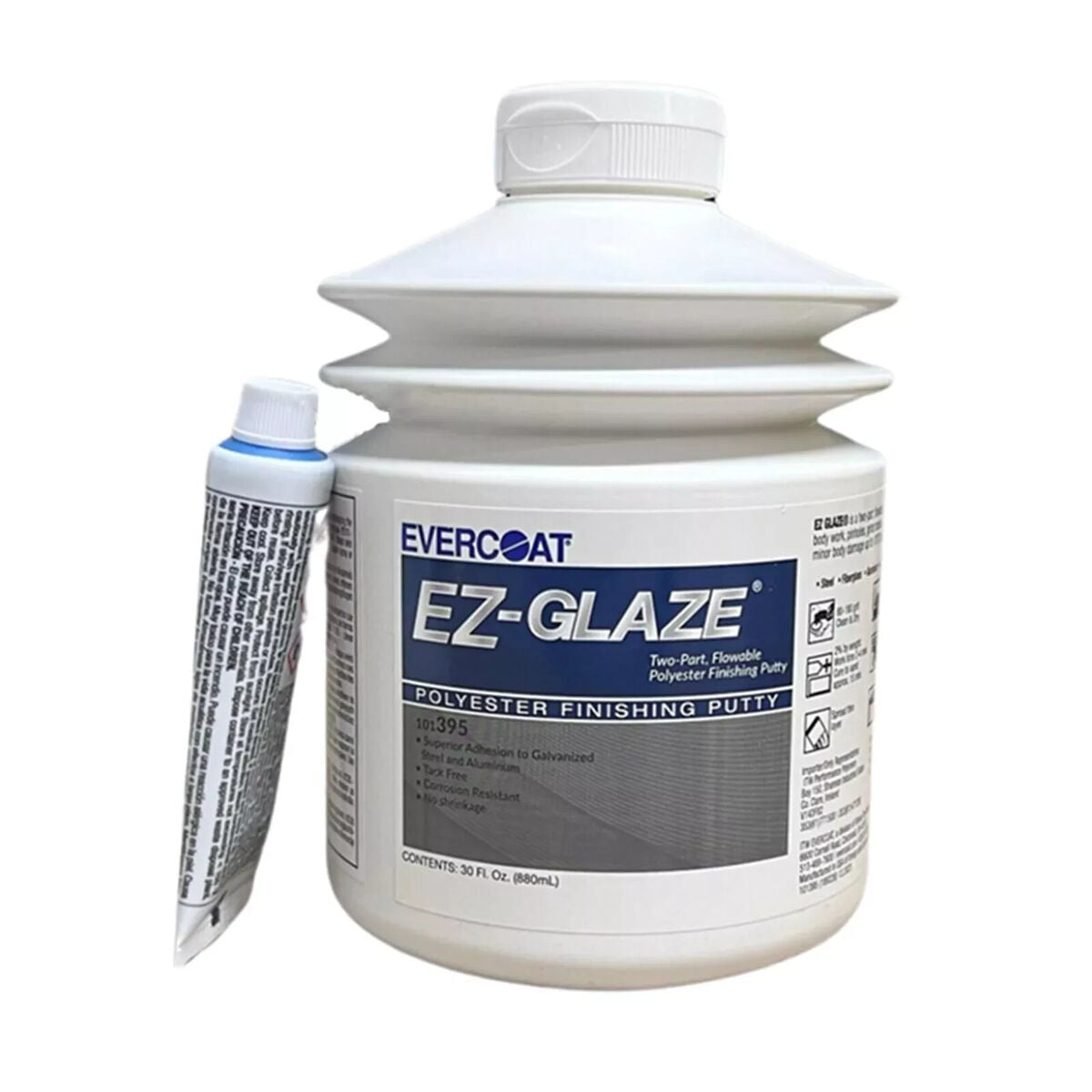 Evercoat EZ-Glaze Polyester Finishing Putty/Stopper, 880ml