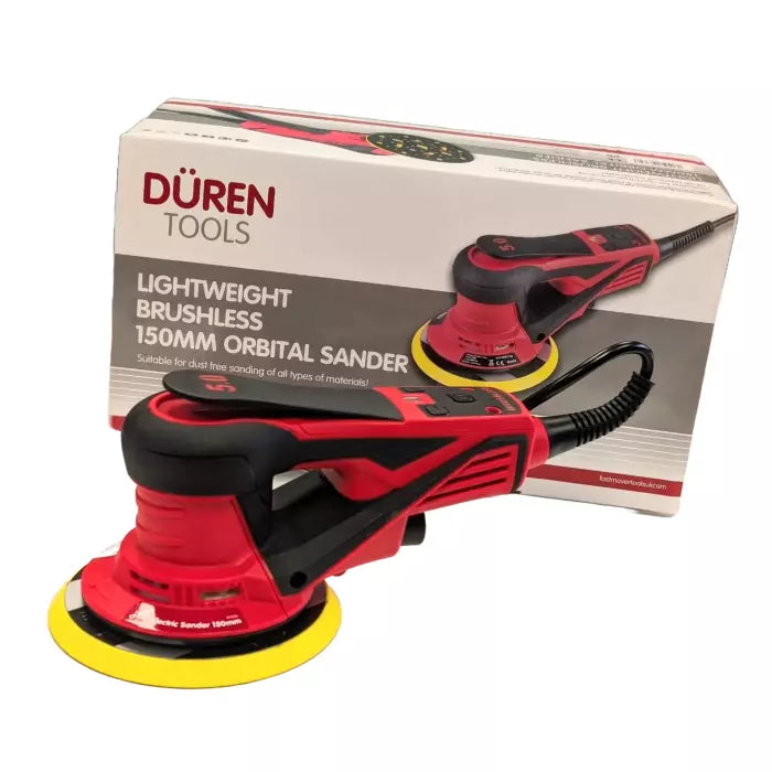 Duren 6"/150mm DA Electric Brushless Sander