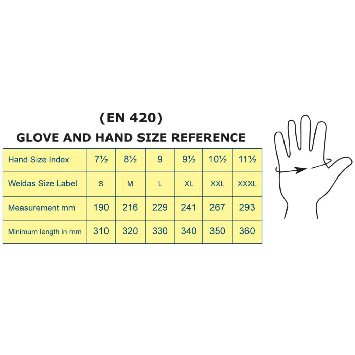 Weldas SOFTouch Goatskin/Leather Welding Gloves