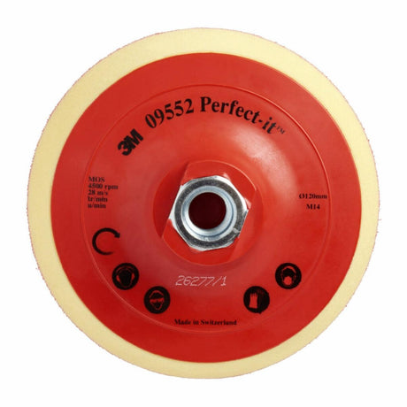 3M Perfect-It Polishing Backing Pad, M14, 125mm