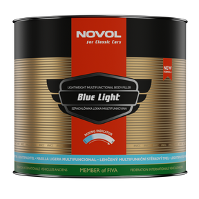 NOVOL Classic Car BLUE LIGHT Body Filler, 3.6kg