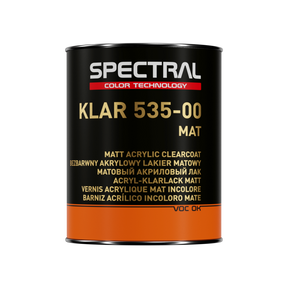 SPECTRAL KLAR 535-00 Matt Acrylic Clearcoat Lacquer, 1L
