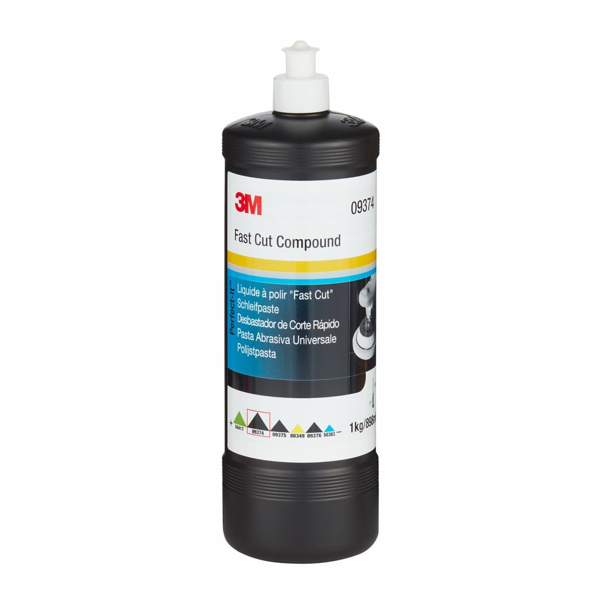 3M Perfect-It III Fast Cut Compound, White, 1L