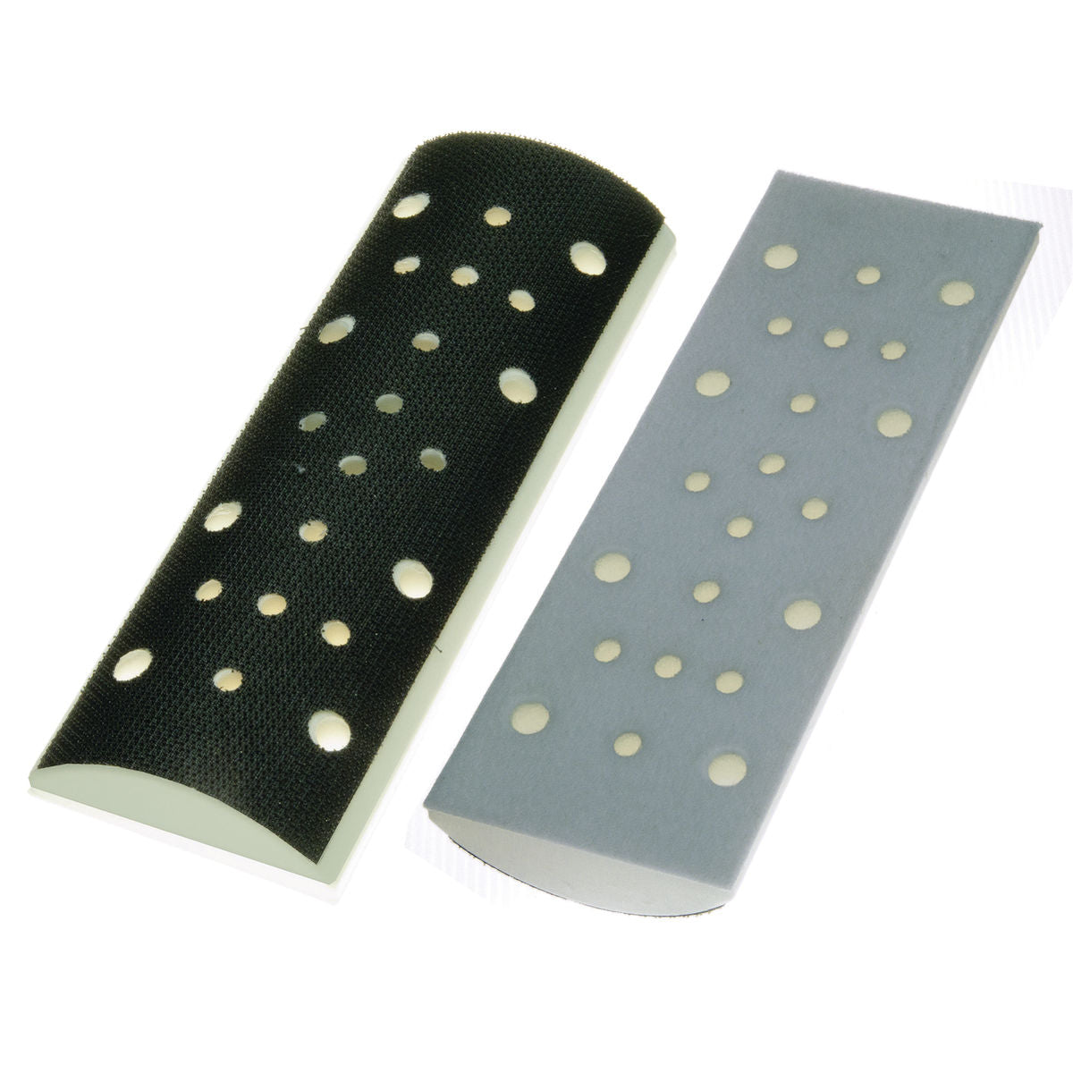 Mirka Curved Backing Pad, 70mm x 198 mm, Velcro, 22 Holes