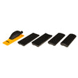 Mirka Yellow Hand Sanding Block Kit, 70mm x 198mm