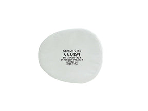 Gerson G11E P2 R Filter Pad, 10pc