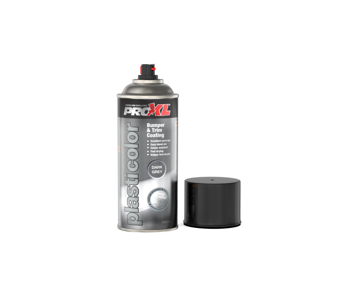ProXL PlastiCOLOUR 1K Plastic Bumper/Trim Coating Aerosol, 400ml