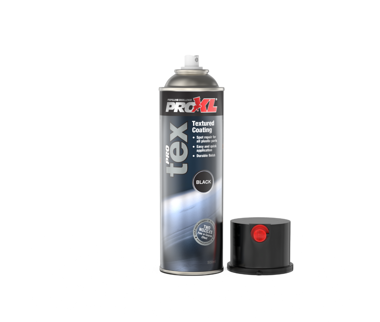 ProXL ProTEXB Black Textured Plastic Coating Aerosol, 500ml