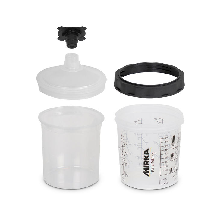 Mirka Paint Cup System, 125 micron, 50pc