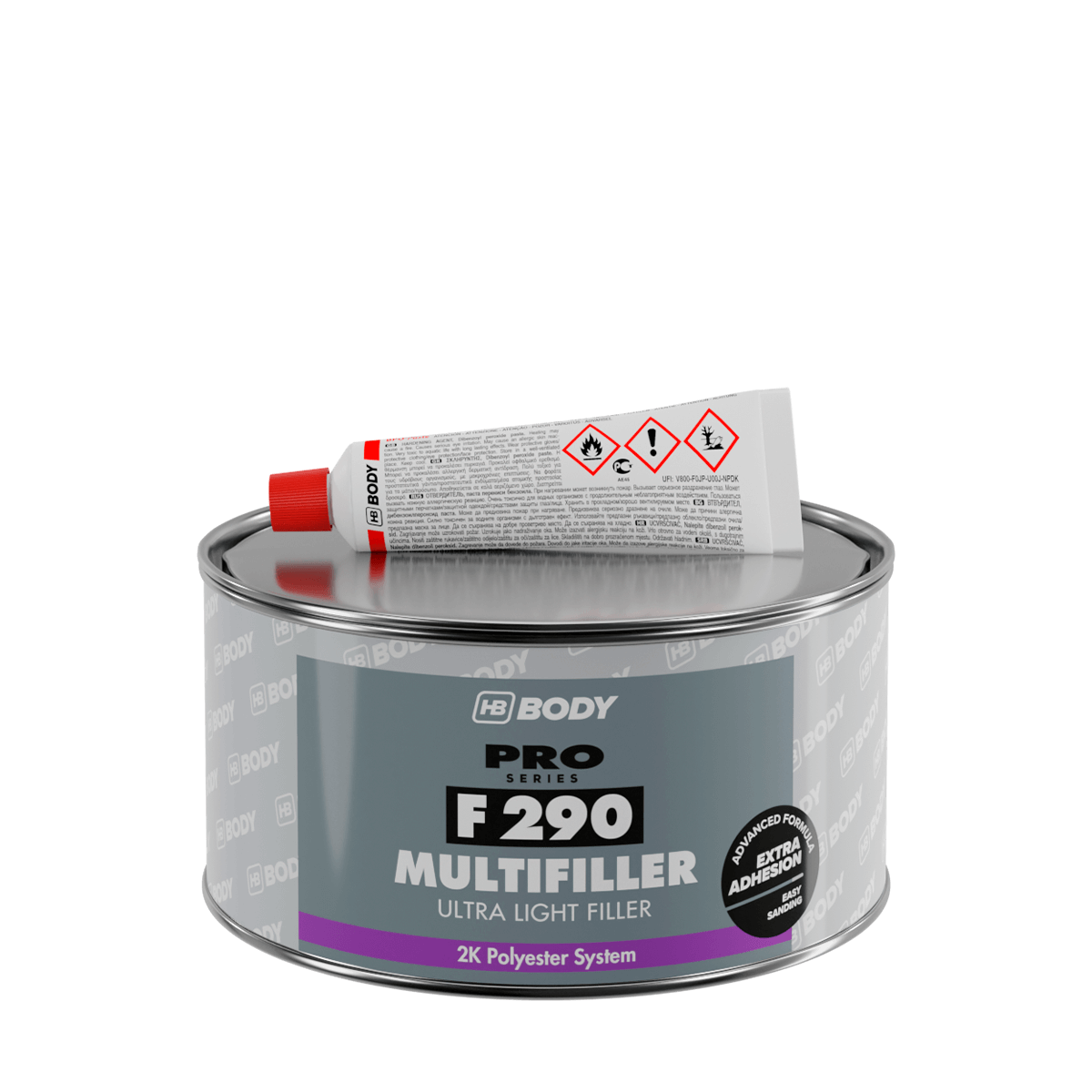HB Body PRO F290 Ultra Light Multifiller, 1L
