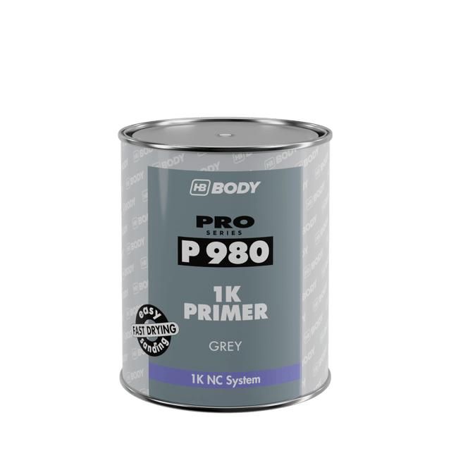HB Body P980 1K Primer, Grey, 1L