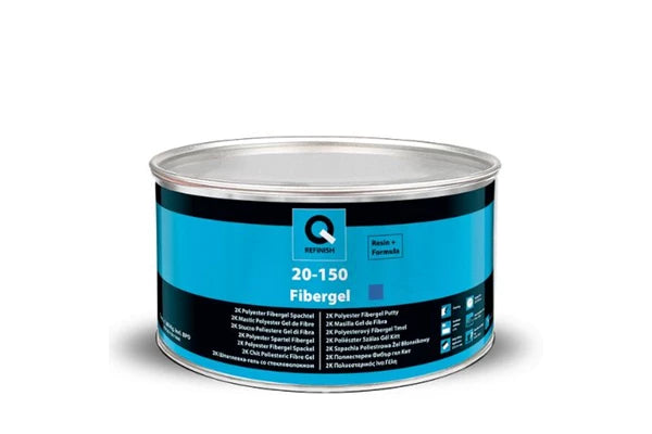 Q-Refinish 20-150 Fibergel, Fibreglass Filler, 1.8kg