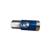 FMT 1/4" BSP Male Safety Quick Air Coupling, Hi-Flow, Series 19