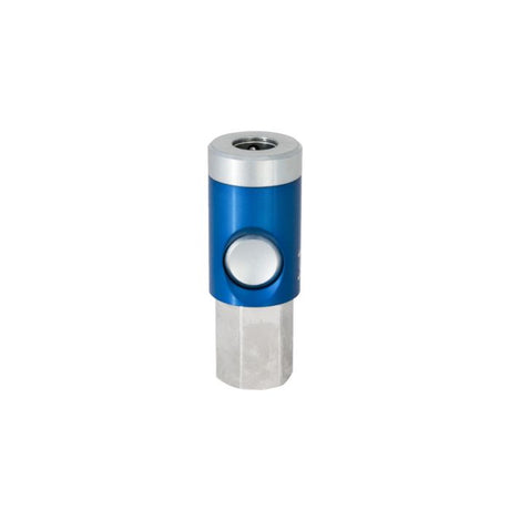 FMT 1/4" BSP Female Safety Quick Air Coupling, Hi-Flow, Series 19